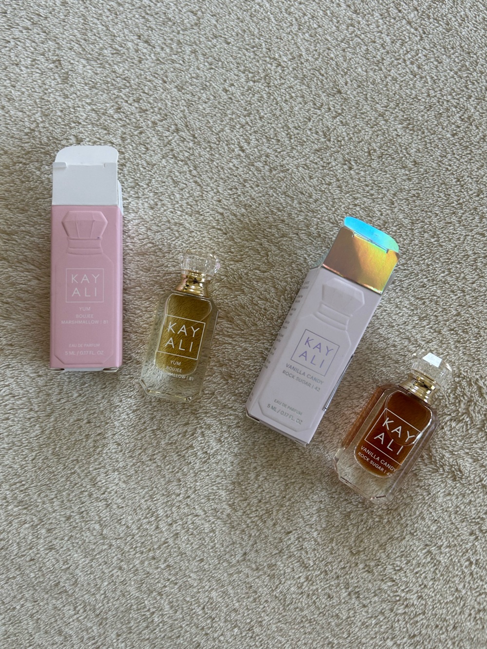 Kayali Yum Boujee & Vanilla Candy Duo